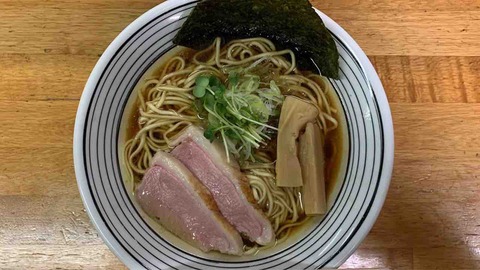 めんに金棒　鴨醬油ラーメン