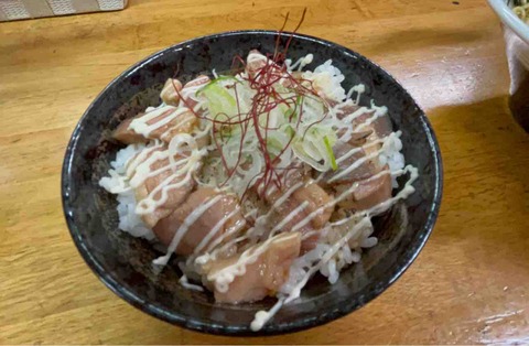 めんに金棒　ミニ鴨丼